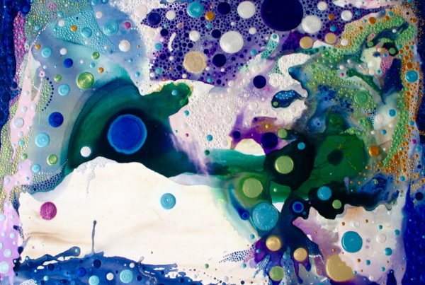 Under Water Water World painting by Andrea Fellers